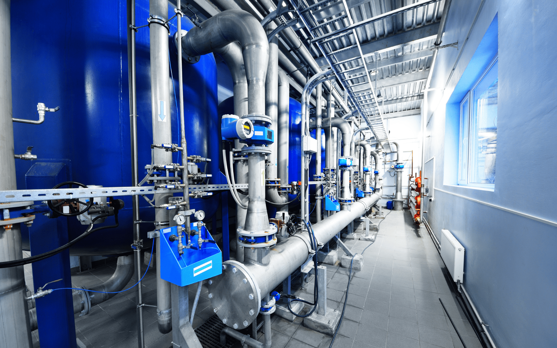 Water management machinery